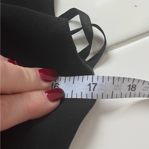 Jones New York Black Halter Dress with Lace Detail - Picture 7 of 8